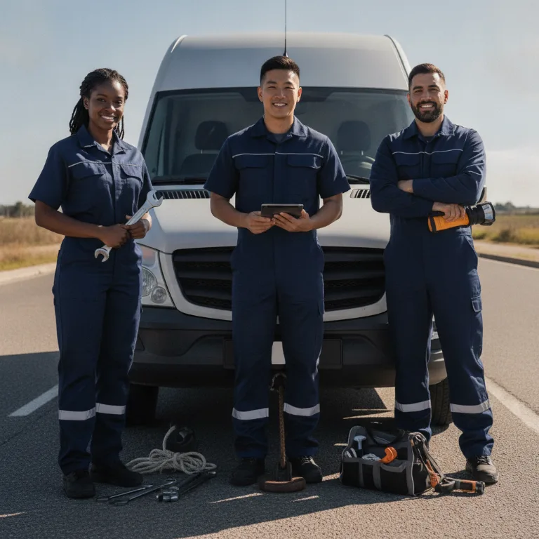 Car Towing team in Van Nuys